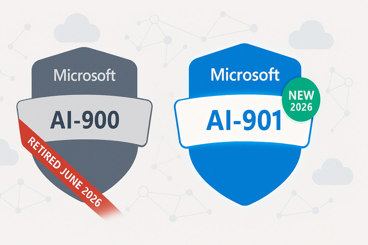 AI-901 vs AI-900: What Changed and Why You Should Take It Now (2026)